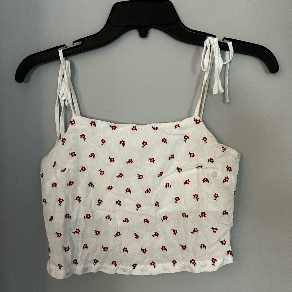 Crop Top with Tie Up Strings